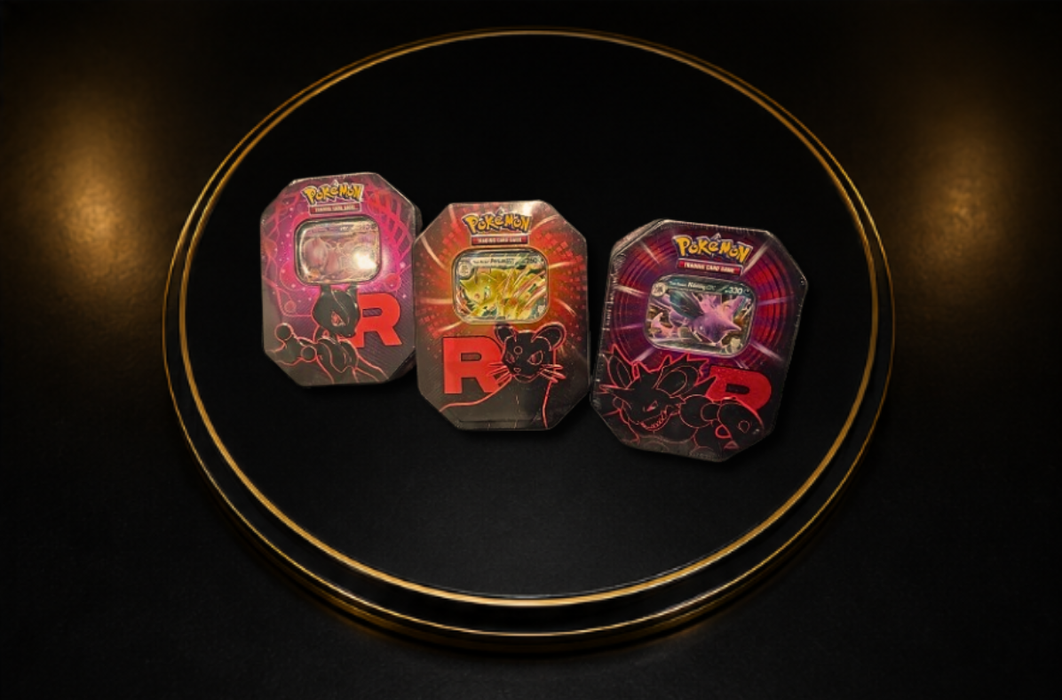 Pokémon TCG Destined Rivals Team Rocket Tin