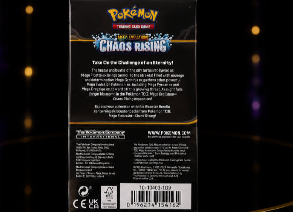 Pokémon TCG Chaos Rising Booster Bundle