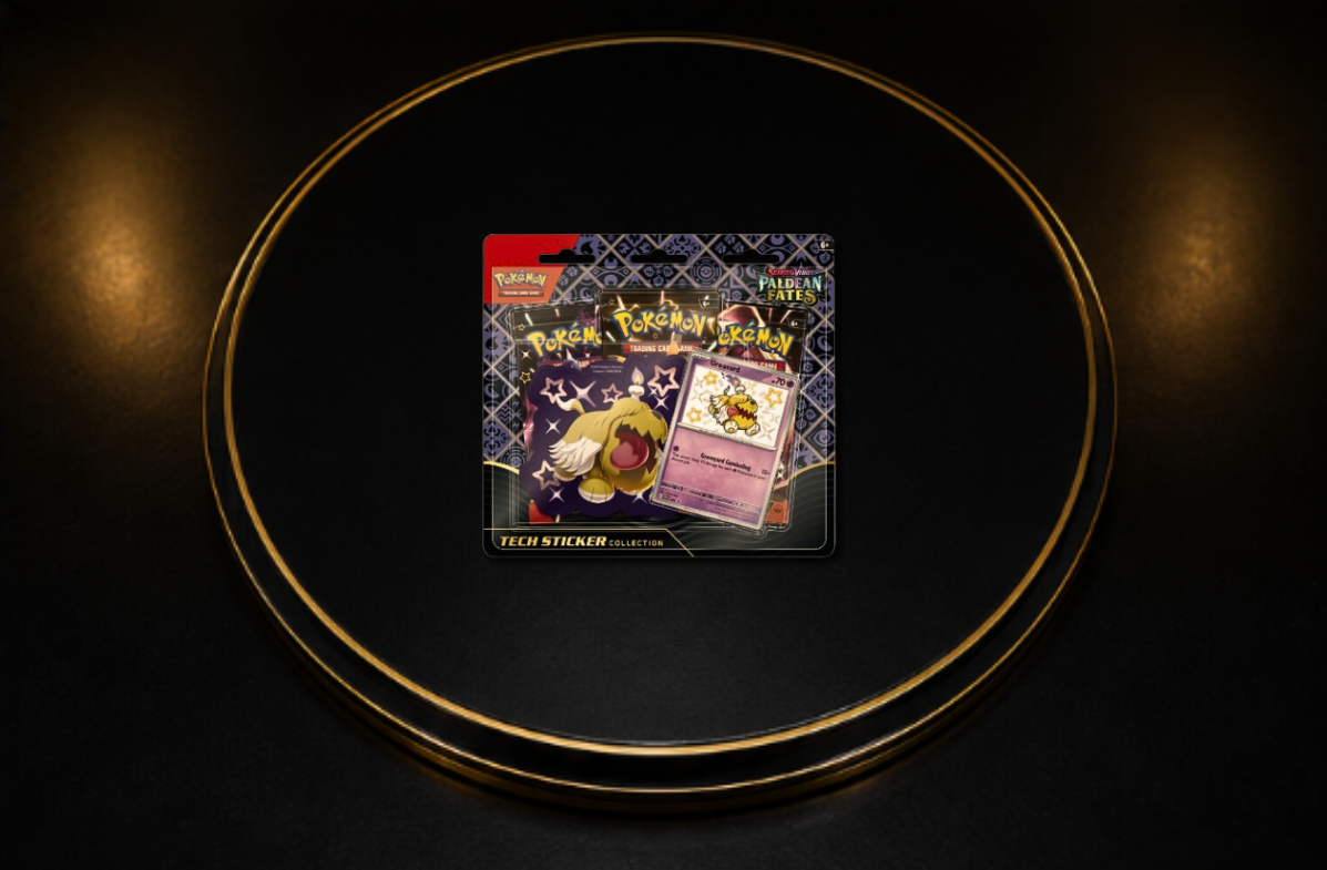 Pokémon TCG Paldean Fates Tech Sticker Blister