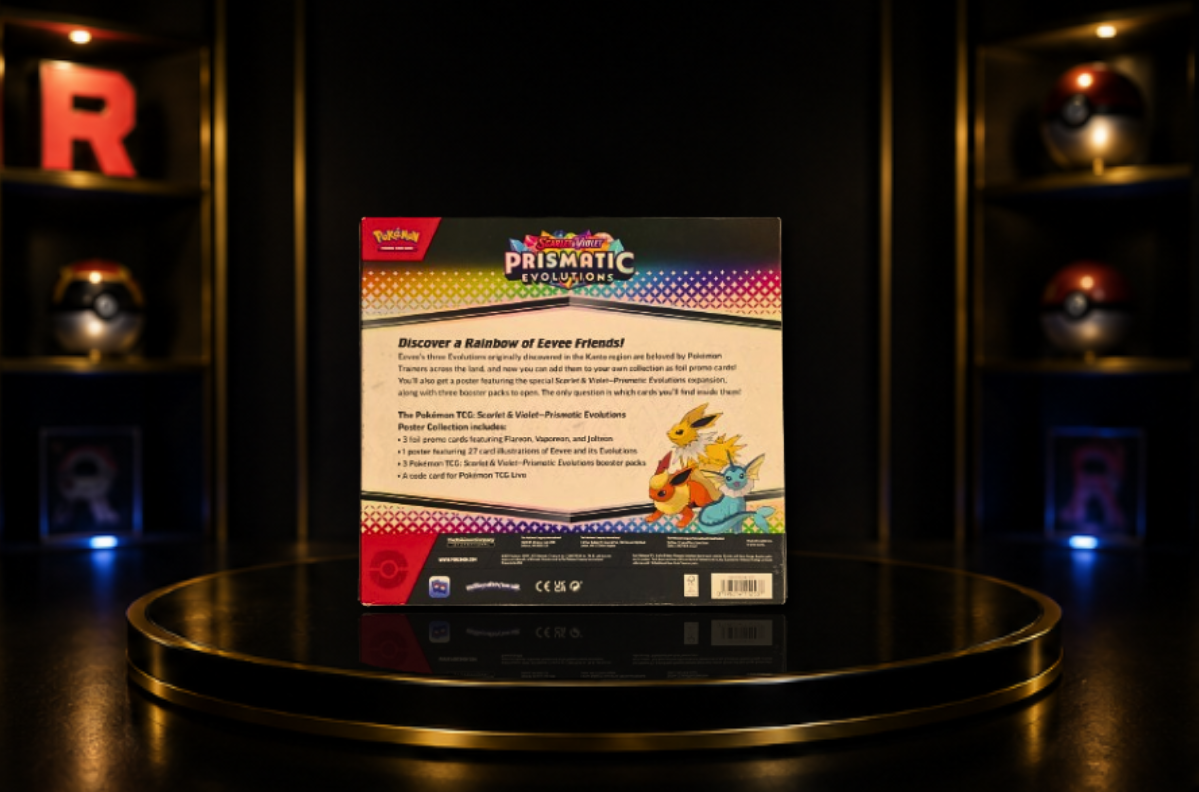 Pokémon TCG Prismatic Evolutions Poster Collection