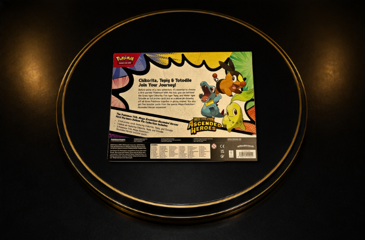 Pokémon TCG Ascended Heroes Deluxe Pin Collection